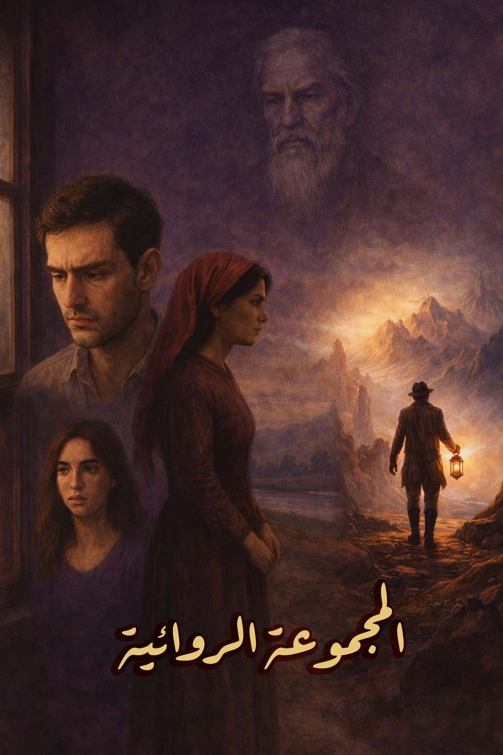 غلاف المجموعة الروائية