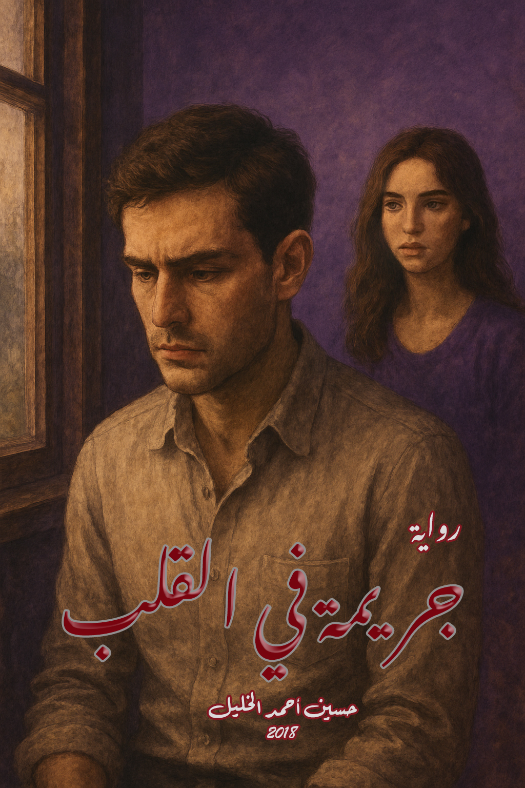 غلاف كتاب جريمة في القلب